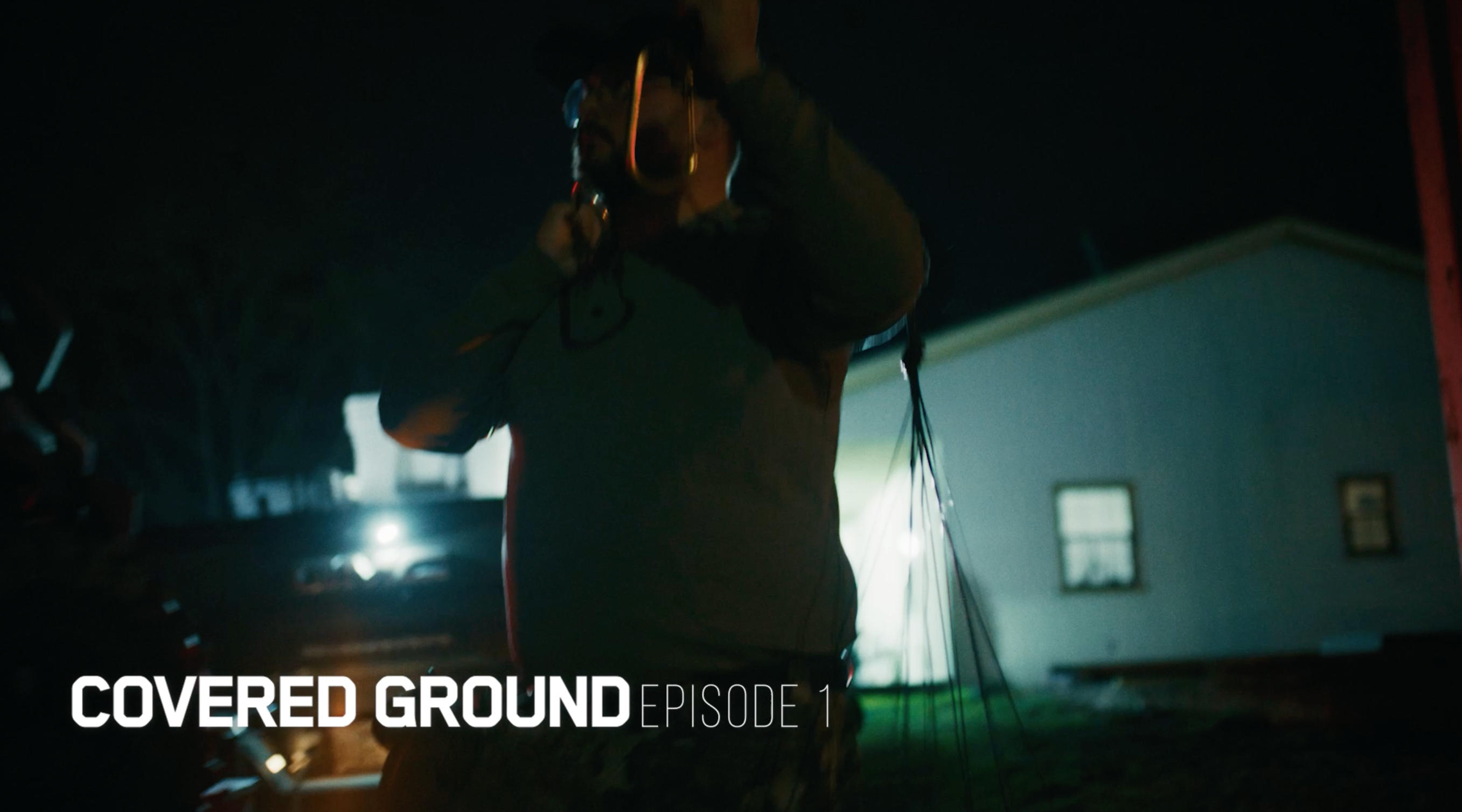 Hat-wearing archer in Covered Ground Episode 1