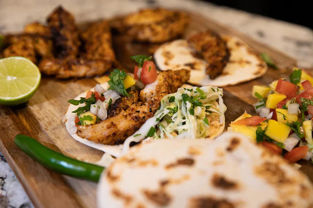 WILDLY EDIBLE: BLACKENED REDFISH TACOS